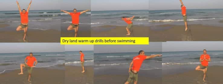 Dry-land warm-up exercises before swimming - WEST Swimming ...